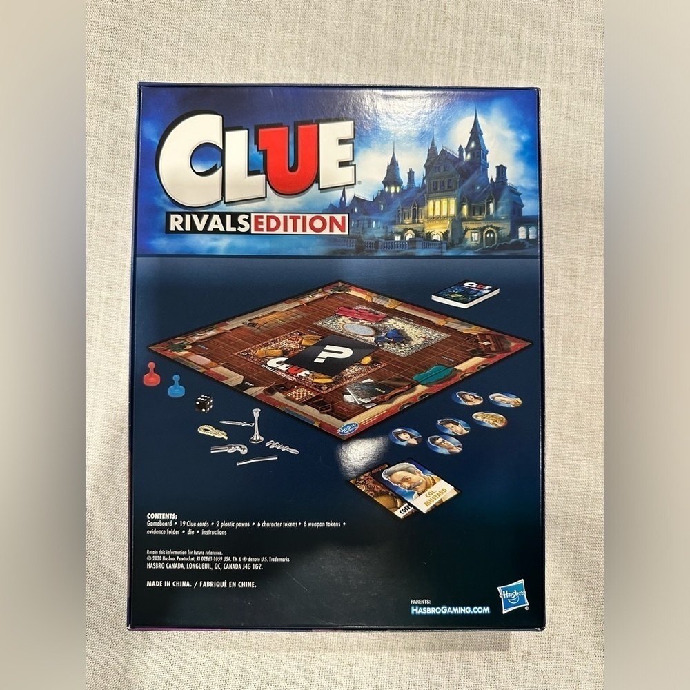 Clue game - Picture 2 of 2